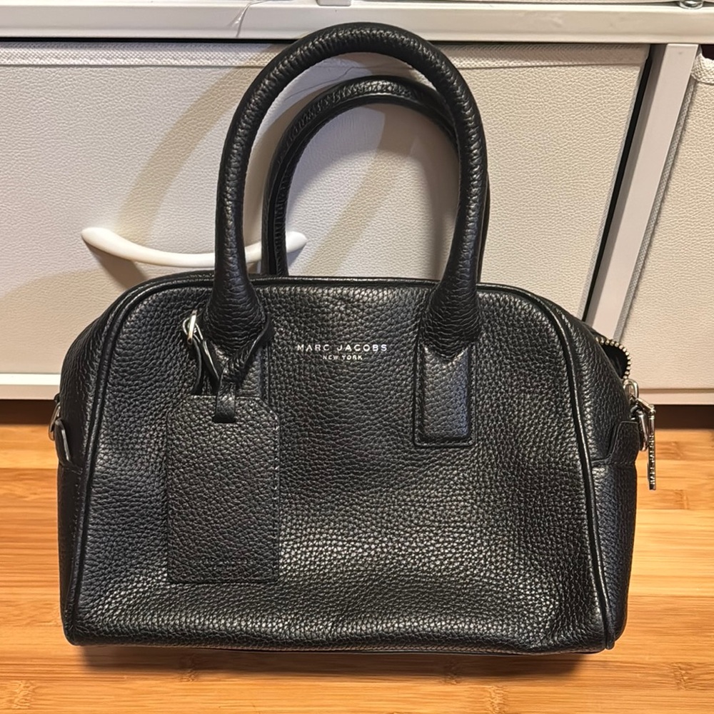 Marc Jacobs Black Leather Handbag